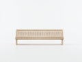 Gartenbank Holz 180x60x85 cm Natur Massivholz Modernes Design