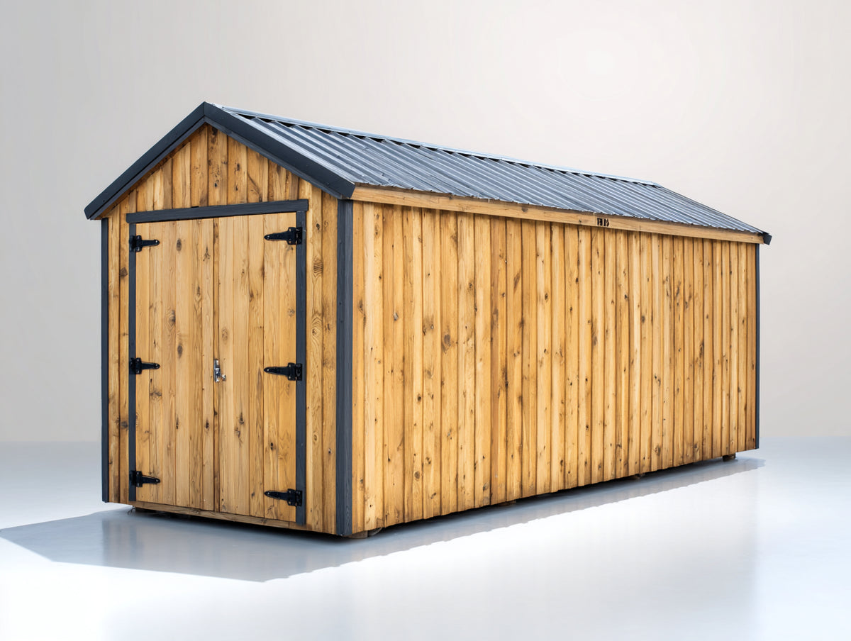 Gartenhäuser Holzgerätehaus 300x240x230 cm - Natur - Klassisches Design