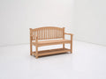 Gartenbank Holzbank 150x60x90 cm - natur - klassisches Design